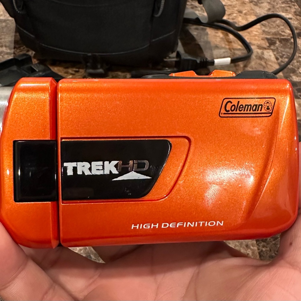 TREK Coleman water proof cam corder
